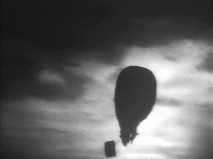 Полет на взозушном шаре (Таинственный остров, 1941 г.)